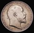 London Coins : A175 : Lot 1960 : Shilling 1902 Matt Proof ESC 1411, Bull 3588 UNC/FDC with some hairlines