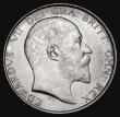 London Coins : A175 : Lot 1964 : Shilling 1906 ESC 1415, Bull 3592, Davies 1556 dies 1A, Long upper arm to E of EDWARDVS, A/UNC and l...