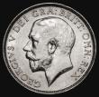 London Coins : A175 : Lot 1972 : Shilling 1913 ESC 1423, Bull 3802 EF and lustrous with some contact marks and small rim nicks