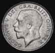 London Coins : A175 : Lot 1974 : Shilling 1920 Low relief head ESC 1430, Bull 3811, Davies 1804 dies 4B, Toned UNC slightly uneven on...