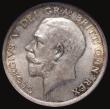 London Coins : A175 : Lot 2008 : Halfcrown 1916 ESC 763, Bull 3715 Lustrous UNC with golden toning, in an LCGS holder and graded LCGS...
