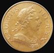 London Coins : A175 : Lot 2019 : Halfpenny 1772 Reverse A, Ball below spear head, Peck 901 Choice UNC with traces of lustre, more so ...