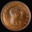 London Coins : A175 : Lot 2036 : Halfpenny 1807 Peck 1378 UNC with traces of lustre, in an LCGS holder and graded LCGS 78