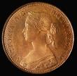 London Coins : A175 : Lot 2042 : Halfpenny 1860 Beaded Border Freeman 258 dies 1+A, UNC, the obverse with around 90% lustre, the reve...