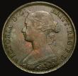 London Coins : A175 : Lot 2047 : Halfpenny 1861 Freeman 279 dies 7+F About EF in an LCGS holder and graded LCGS 60