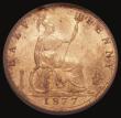 London Coins : A175 : Lot 2062 : Halfpenny 1877 Freeman 332 dies 14+J, UNC with around 80% lustre, in an LCGS holder and graded LCGS ...