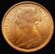 London Coins : A175 : Lot 2076 : Halfpenny 1891 Freeman 364 dies 17+S UNC with traces of lustre, even and pleasing, in an LCGS holder...