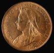London Coins : A175 : Lot 2083 : Halfpenny 1901 Freeman 378 dies 1+B Choice UNC with practically full lustre and prooflike fields, in...