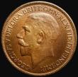 London Coins : A175 : Lot 2104 : Halfpenny 1923 Freeman 402 dies 1+A a particularly sharp obverse striking, a Specimen strike, the ri...
