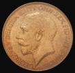 London Coins : A175 : Lot 2105 : Halfpenny 1923 Freeman 402 dies 1+A, Lustrous UNC in an LCGS holder and graded LCGS 82, Ex-Roland Ha...