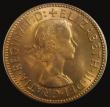 London Coins : A175 : Lot 2128 : Halfpenny 1960 Freeman 485 dies 3+E, UNC with practically full lustre, in an LCGS holder and graded ...