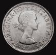 London Coins : A175 : Lot 2132 : Halfpenny 1965 struck in cupro-nickel, 5.73 grammes, LCGS Variety 02, UNC in an LCGS holder and grad...