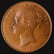 London Coins : A175 : Lot 2159 : Penny 1841 REG No Colon Peck 1484 UNC with traces of lustre, in an LCGS holder and graded LCGS 78
