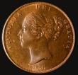 London Coins : A175 : Lot 2169 : Penny 1858 Large date with W.W. LCGS variety 05, UNC with traces of lustre, in an LCGS holder and gr...
