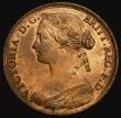 London Coins : A175 : Lot 2184 : Penny 1860 Toothed Border as Freeman 13 dies 3+D, the L.C.W almost totally missing, very small trace...
