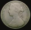 London Coins : A175 : Lot 2186 : Penny 1860 Toothed Border dies 2+D, with double thin crossbar to the A of VICTORIA, LCGS Variety 41,...