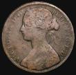 London Coins : A175 : Lot 2200 : Penny 1861 F over E in ONE, Freeman dies 6+G, LCGS Variety 35, VG in an LCGS holder and graded LCGS ...
