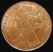 London Coins : A175 : Lot 2205 : Penny 1861 Freeman 29 dies 6+D, UNC and attractively toned, in an LCGS holder and graded LCGS 80, Ex...
