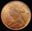 London Coins : A175 : Lot 2222 : Penny 1866 Freeman 52 dies 6+G, UNC with around 65% lustre, in an LCGS holder and graded LCGS 80, Ex...