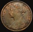 London Coins : A175 : Lot 2238 : Penny 1875 as Freeman 80 dies 8+H, but with a raised dot below the first I in VICTORIA, Gouby BP1875...