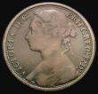 London Coins : A175 : Lot 2251 : Penny 1880 second 8 struck over another 8, Gouby BP1880Af, an attempt has been made to repair the di...