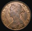 London Coins : A175 : Lot 2256 : Penny 1882H Unbarred H, LCGS Variety 06, as Freeman 115 dies 12+N, GEF and lustrous, in an LCGS hold...