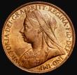 London Coins : A175 : Lot 2284 : Penny 1895 2mm Freeman 139 dies 1+A UNC and lustrous, in an LCGS holder and graded LCGS 80, the seco...