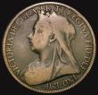 London Coins : A175 : Lot 2300 : Penny 1900 Milled edge LCGS variety 04, VG in an LCGS holder and graded LCGS 15, Unlisted by Freeman...