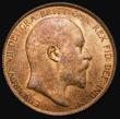 London Coins : A175 : Lot 2314 : Penny 1906 Closed 9 in date, LCGS Variety 02, UNC with around 65% slightly subdued lustre, in an LCG...