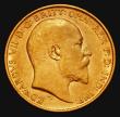 London Coins : A175 : Lot 2538 : Half Sovereign 1910 Marsh 513 VF