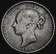 London Coins : A175 : Lot 2588 : Halfcrown 1841 ESC 674, Bull 2716 VG or better/approaching Fine with two gentle edge bruises, overal...
