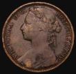 London Coins : A175 : Lot 2697 : Penny 1875H Freeman 85 dies 8+J, VG or better the obverse with some corrosion below the ribbons