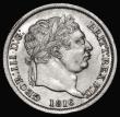 London Coins : A175 : Lot 2726 : Shilling 1816 ESC 1228, Bull 2140 Lustrous UNC 