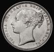 London Coins : A175 : Lot 2765 : Shilling 1871 ESC 1321, Bull 3039, Die Number 12, EF the obverse with some contact marks