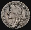 London Coins : A175 : Lot 2802 : Sixpence 1688 Later Shields altered from Early Shields, stated by Bull to be B over R in BR, appears...