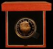 London Coins : A175 : Lot 303 : Five Pounds 1999 Gold Proof Millennium Crown 1999-2000 FDC boxed as issued with certificate