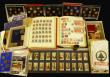 London Coins : A175 : Lot 458 : Proof Sets (5) Blue Sets (3) 1984, 1985, 1987, Red Leather Deluxe Sets (2) 1986, 1994 nFDC to FDC a ...