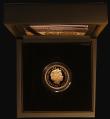 London Coins : A175 : Lot 485 : Sovereign 2002 Shield Reverse S.SB5 Gold Proof FDC in the Hattons of London box with certificate