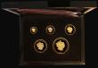 London Coins : A175 : Lot 729 : Tristan da Cunha a 5-coin set in Gold 2017 Queen Elizabeth II and Prince Philip Platinum (70 Years) ...