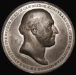 London Coins : A175 : Lot 818 : Death of the Duke of Cambridge, 1850 61mm diameter in white metal by G.G.Adams, BHM 2392, Obverse: B...