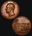 London Coins : A175 : Lot 842 : Liverpool and Manchester Railway Opened 1830 (2) the first 46mm diameter in bronze, unsigned, Eimer ...