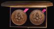 London Coins : A175 : Lot 898 : Colonial and Indian Reception, Guildhall, London 1886 a 2-medal set both 77mm diameter in bronze by ...