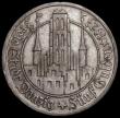 London Coins : A175 : Lot 987 : Danzig 5 Gulden 1923 KM#147 Marienkirche GVF with touches of golden tone, a scarce issue seldom seen...