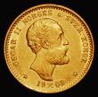 London Coins : A176 : Lot 1006 : Norway 10 Kroner Gold 1902 KM#358 NEF and lustrous, a scarce one-year type with just 24,100 issued