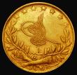 London Coins : A176 : Lot 1062 : Turkey 100 Kurush Gold AH1336/1 (1918) KM#821 NEF