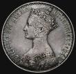 London Coins : A176 : Lot 1190 : Crown 1847 Gothic UNDECIMO ESC 288, Bull 2571 Near VF the obverse with some contact marks, a collect...
