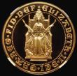 London Coins : A176 : Lot 1301 : Five Pounds Gold 1989 500th Anniversary of the First Gold Sovereign S.SE6 Gold Proof in an NGC holde...