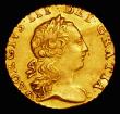 London Coins : A176 : Lot 1680 : Quarter Guinea 1762 S.3741 VF on a wavy flan