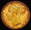 London Coins : A176 : Lot 1916 : Sovereign 1877M George and the Dragon, Marsh 99, S.3857 Near VF