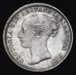 London Coins : A176 : Lot 2231 : Threepence 1874 ESC 2080, Bull 3418 UNC and lustrous with very light cabinet friction